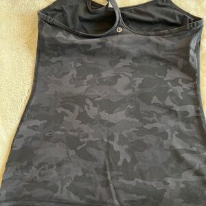 lululemon athletica Black Camo Women's Top